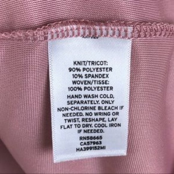 HALOGEN Pink V-Neck Tank Top Velvet Small - Picture 5 of 5